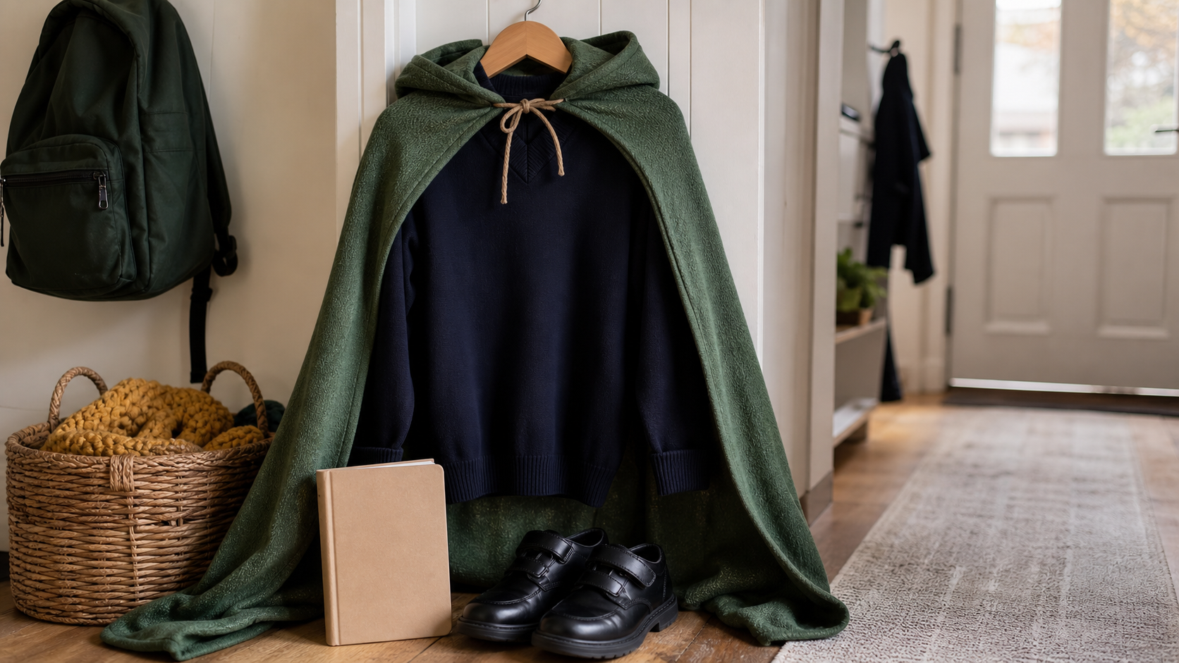 Book Week costumes with a school uniform or warm layer: keep the character clear