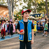 A child dressed as Ash Ketchum at Australian Book Week parade