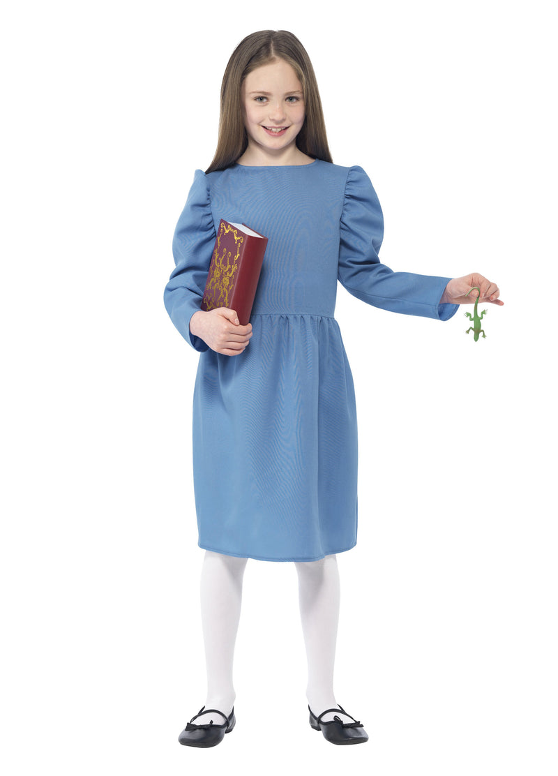 Roald Dahl Matilda Girls World Book Week Fancy Dress Up Child Kids Costume