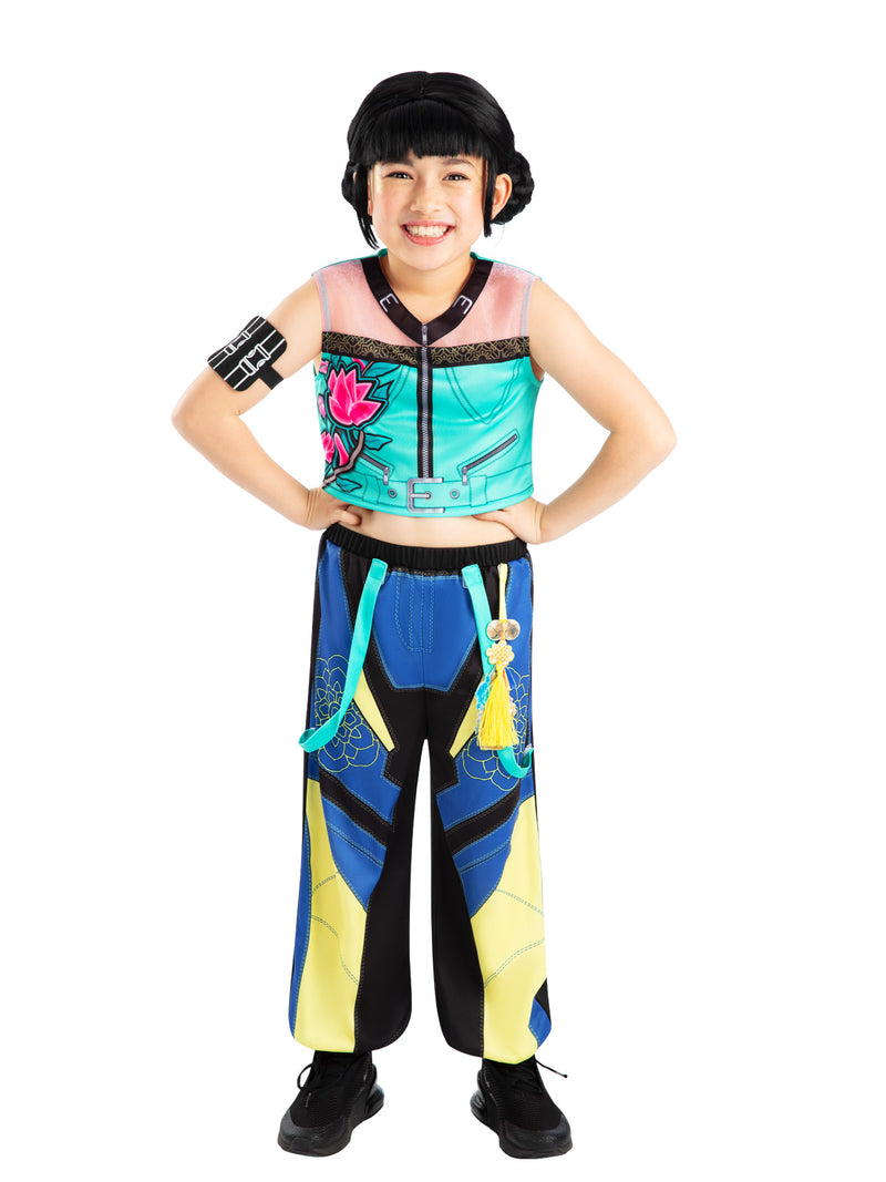 Kids Zoey K-Pop Demon Hunter Costume - Anime Martial Arts Cosplay