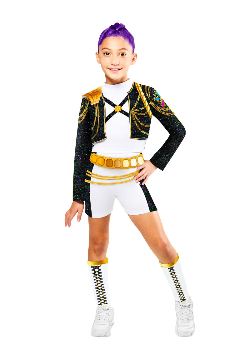 Kids K-Pop Demon Hunters Rumi Costume - Gold Performance Set