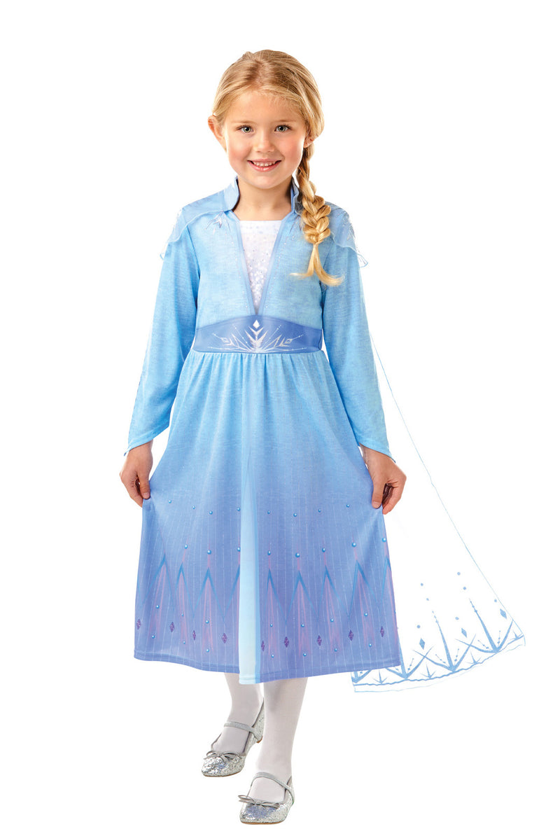 Frozen 2 Elsa Dress Kids Princess Costume Disney