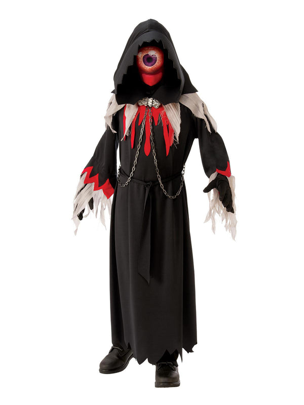 Kids Cyclops Monster Costume - Hooded Robe with Eyeball Mask