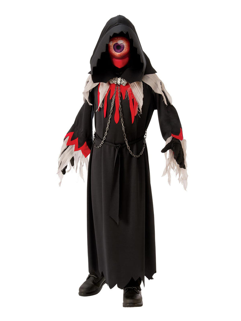 Kids Cyclops Monster Costume - Hooded Robe with Eyeball Mask