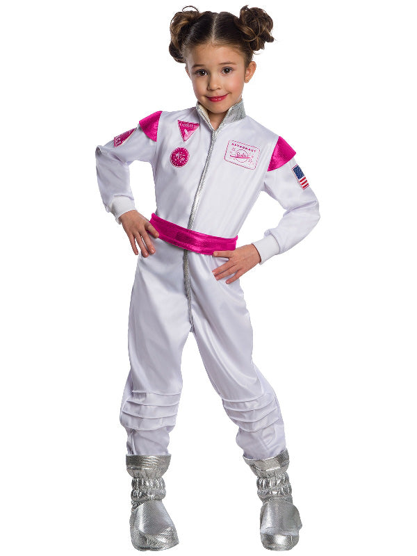 Girls Barbie Astronaut Deluxe Costume