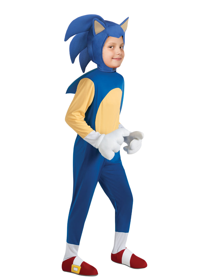 Kids Sonic the Hedgehog Costume - Blue Speedster Jumpsuit
