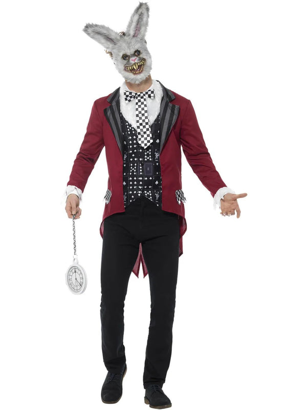 Deluxe White Rabbit Costume Adult | Alice in Wonderland Outfit