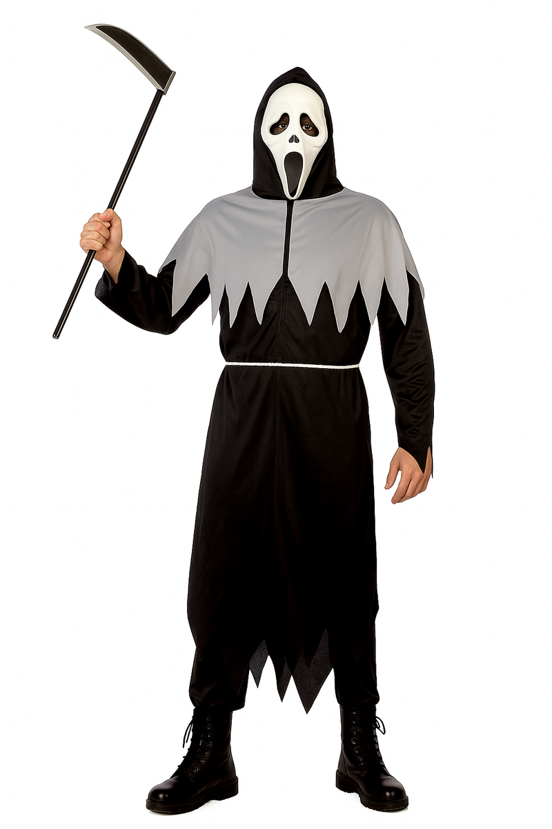 Mens Grim Reaper Deluxe Men Halloween Costume