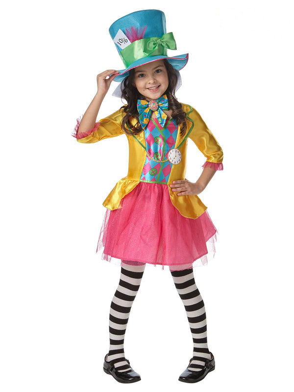 Kids Mad Hatter Costume - Disney Alice in Wonderland Dress & Hat