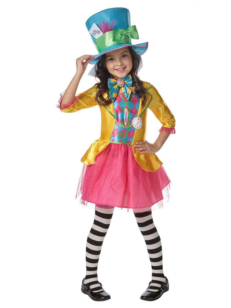 Kids Mad Hatter Costume - Disney Alice in Wonderland Dress & Hat