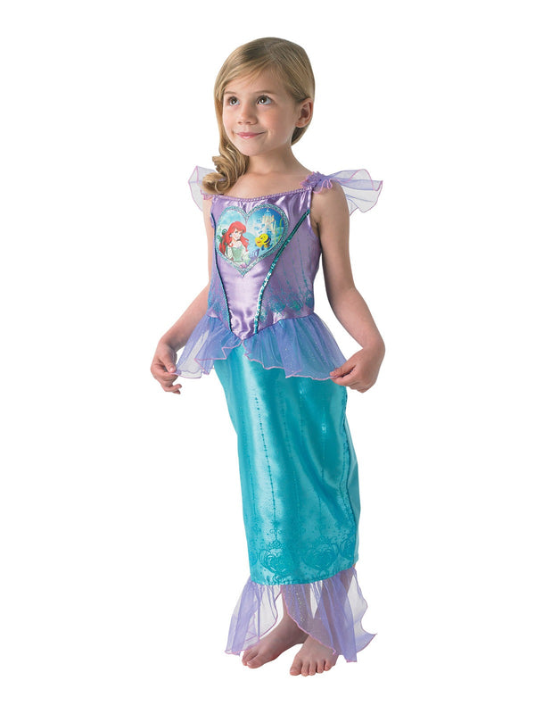 Kids Disney Ariel Mermaid Costume Dress - Little Mermaid Princess Outfit