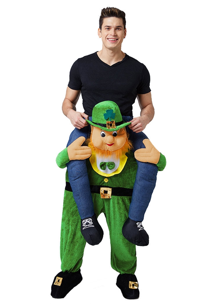 St Patricks Day Carry Me Ride On Piggyback Fancy Dress Costume
