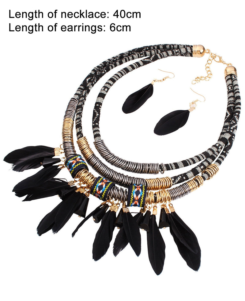 Tribal Jewellery Necklace Earrings