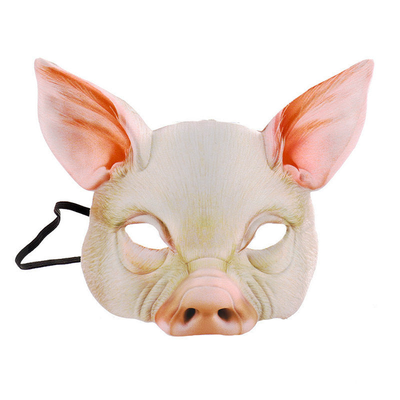 Animal Pig Mask Masquerade