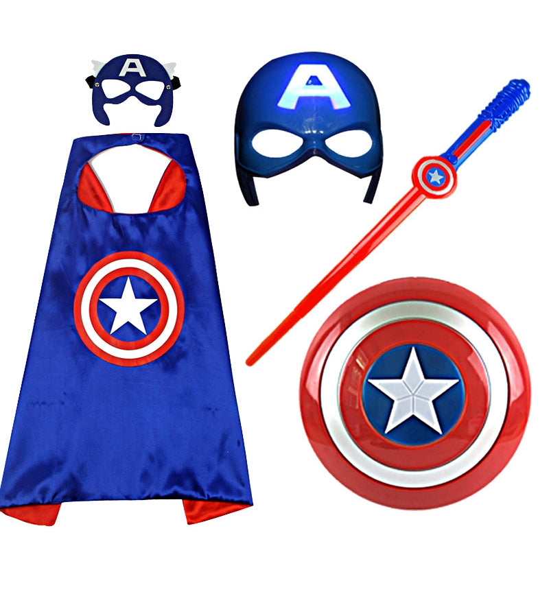 Captain America Marvel Kids Costume Toy Set