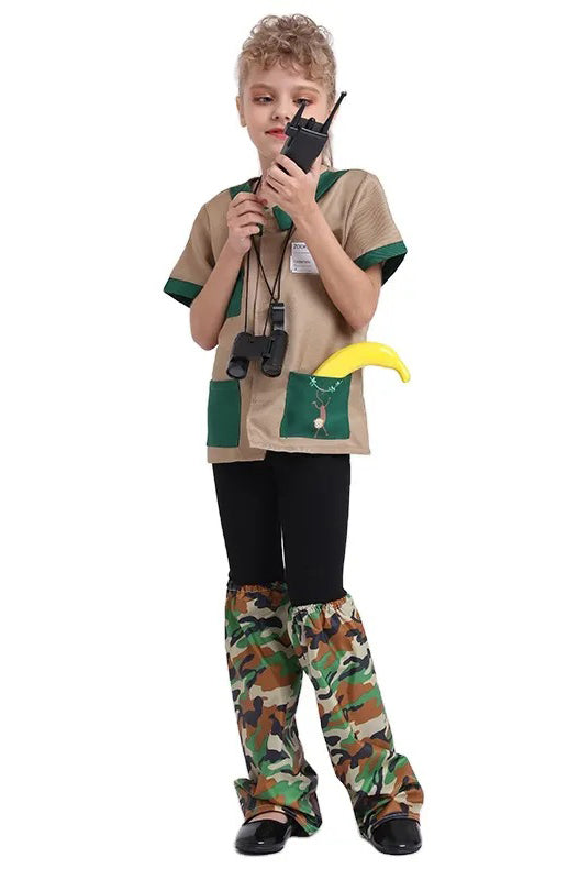 Kids Zoo Keeper Costume