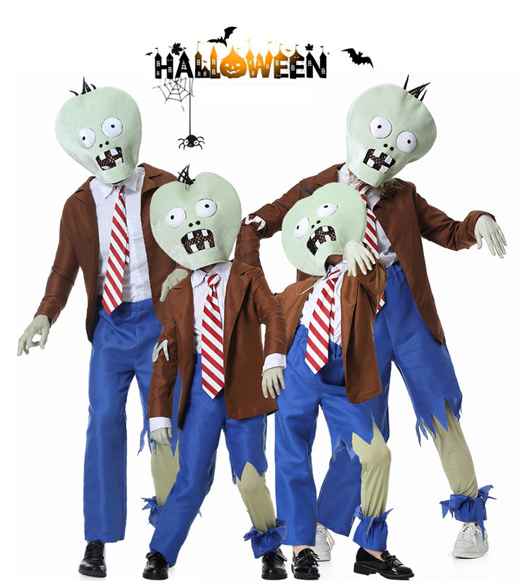 Kids Adults Plants vs Zombies Costume