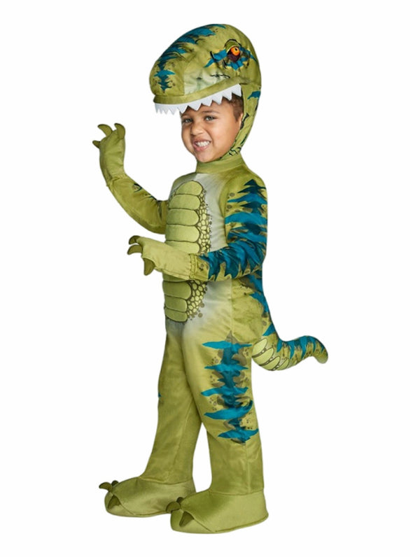 Kids Spinosaurus Dinosaur Costume - Jurassic Jungle Reptile Jumpsuit