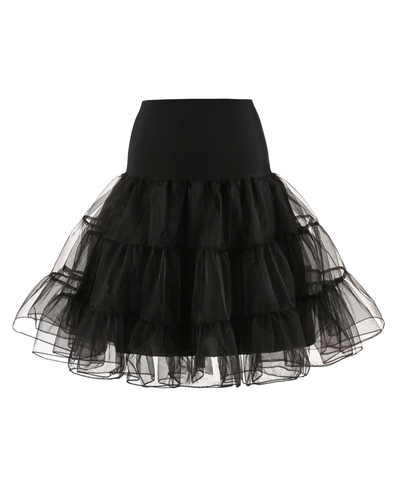 Black Tutu Petticoat Three Layers