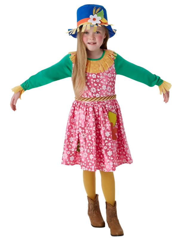 Girls Mrs Scarecrow Costume