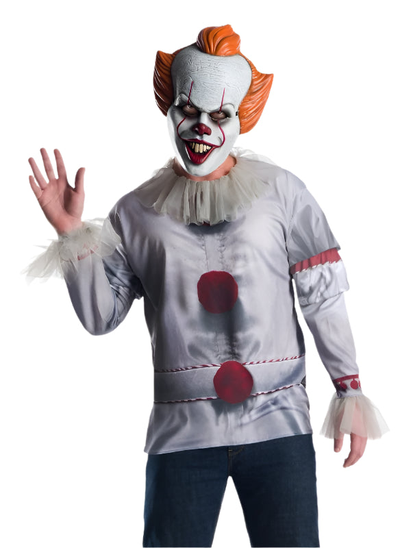 Pennywise 'IT' Movie Costume Top for Adults
