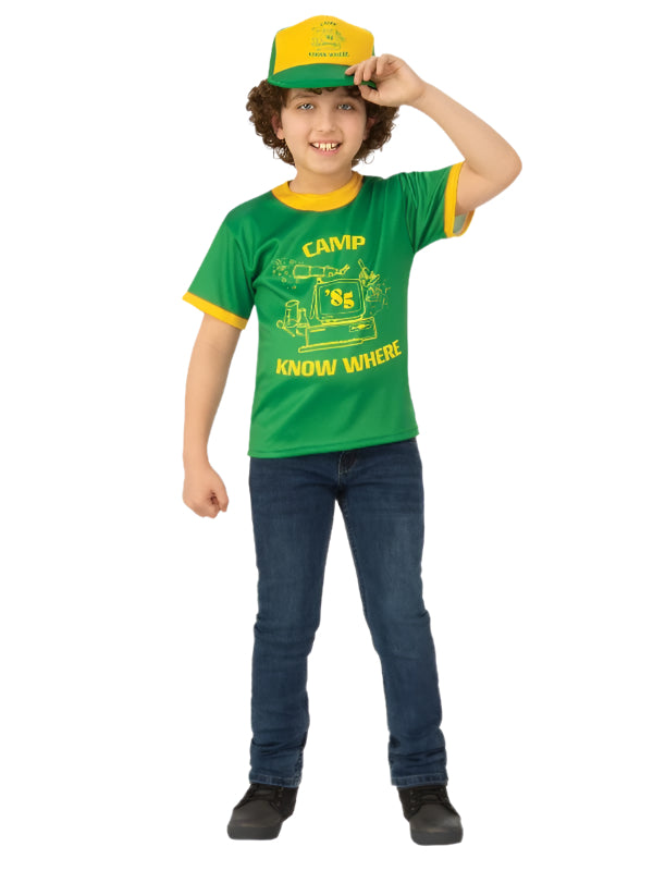 Stranger Things Dustin Camp Know Where Kids T-Shirt