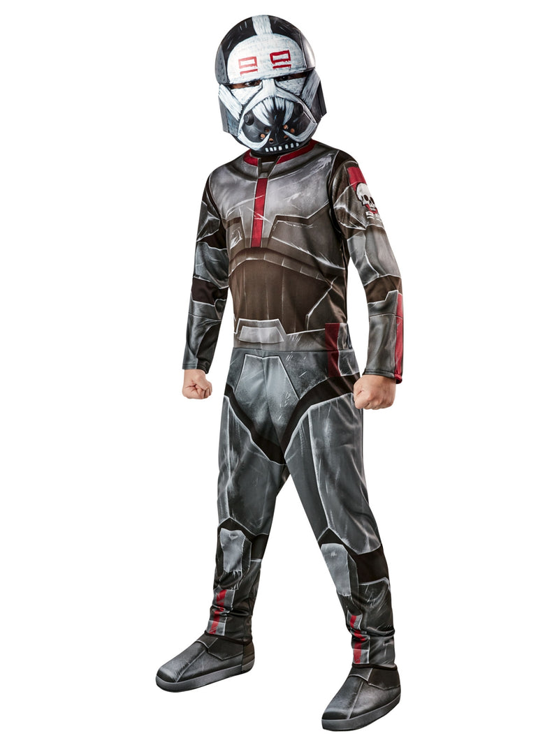 Kids Star Wars Bad Batch Wrecker Costume - Clone Force 99 Jumpsuit & Mask