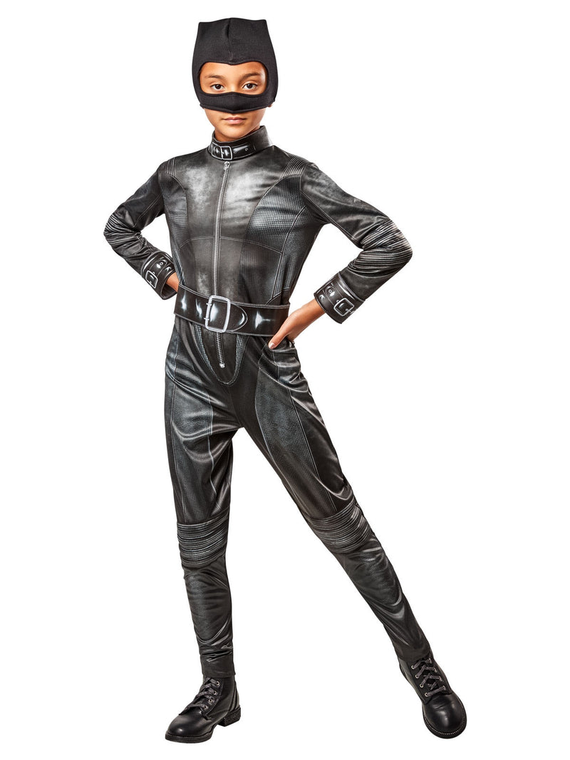 Girls Catwoman Costume - The Batman Movie Superhero Jumpsuit