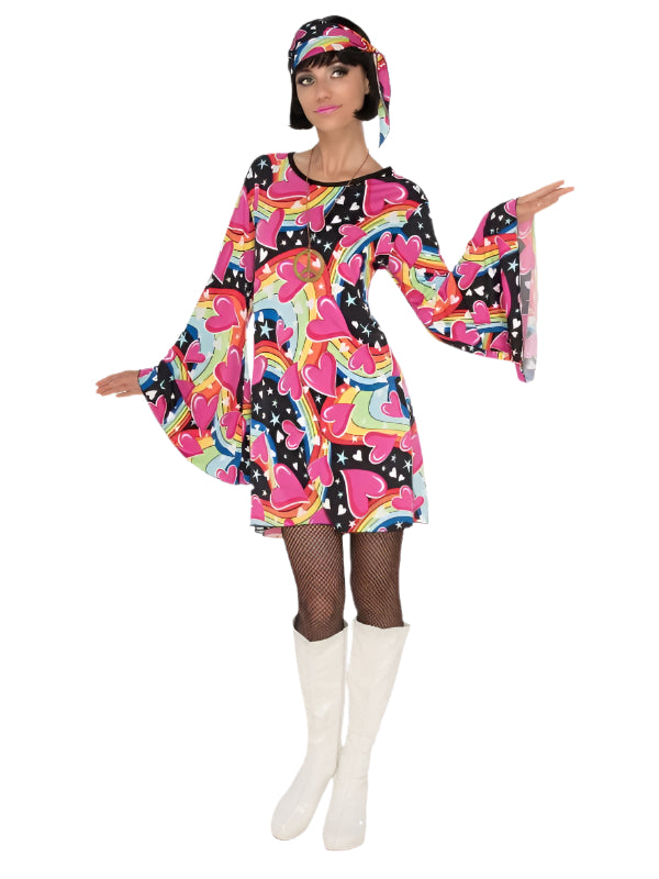 GO GO GIRL COSTUME ADULT