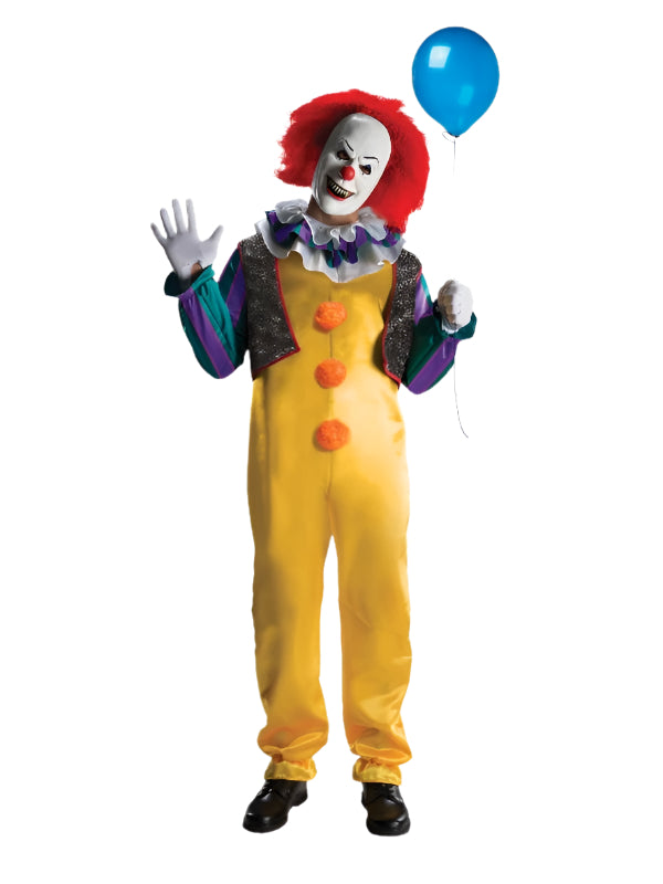 PENNYWISE DELUXE COSTUME, ADULT