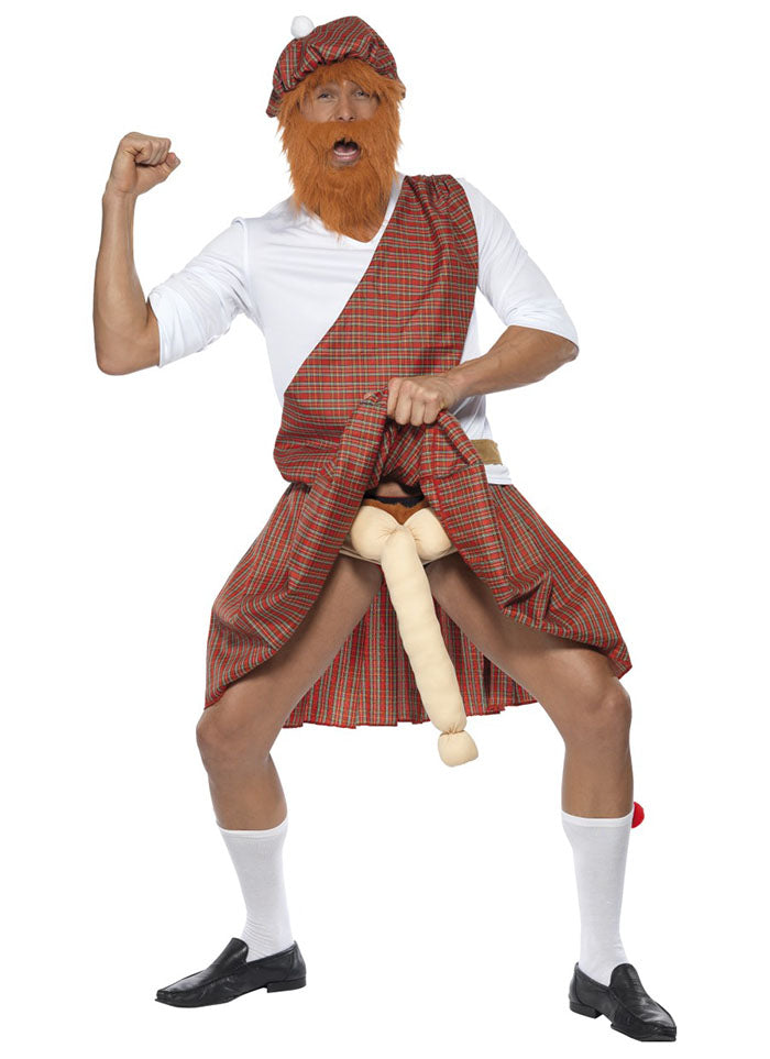 Mens Well Hung Highlander Costume