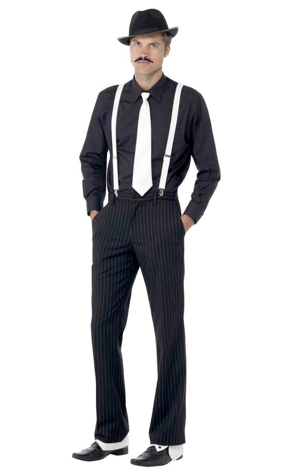 Gangster White Instant Kit Licensed Costume Accessories