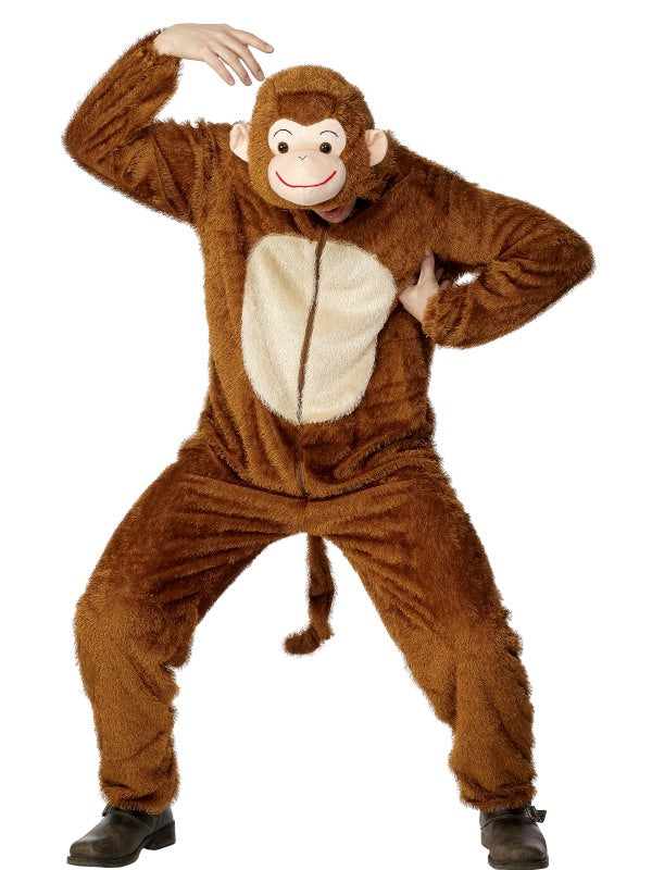 Adults Monkey Costume Jumpsuit Onesies