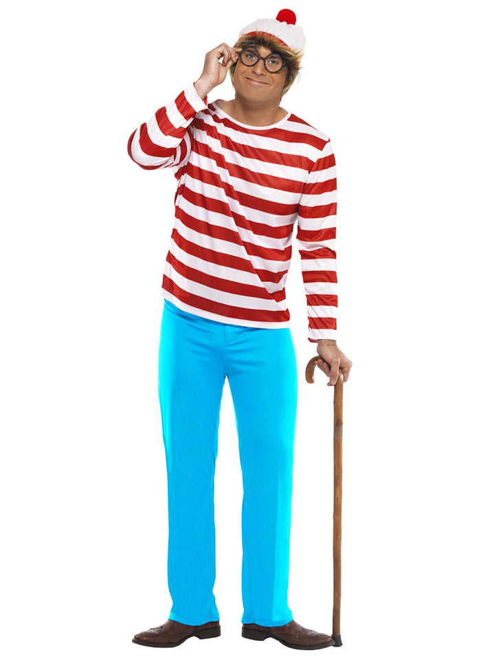 Wheres Wally Mens Costume