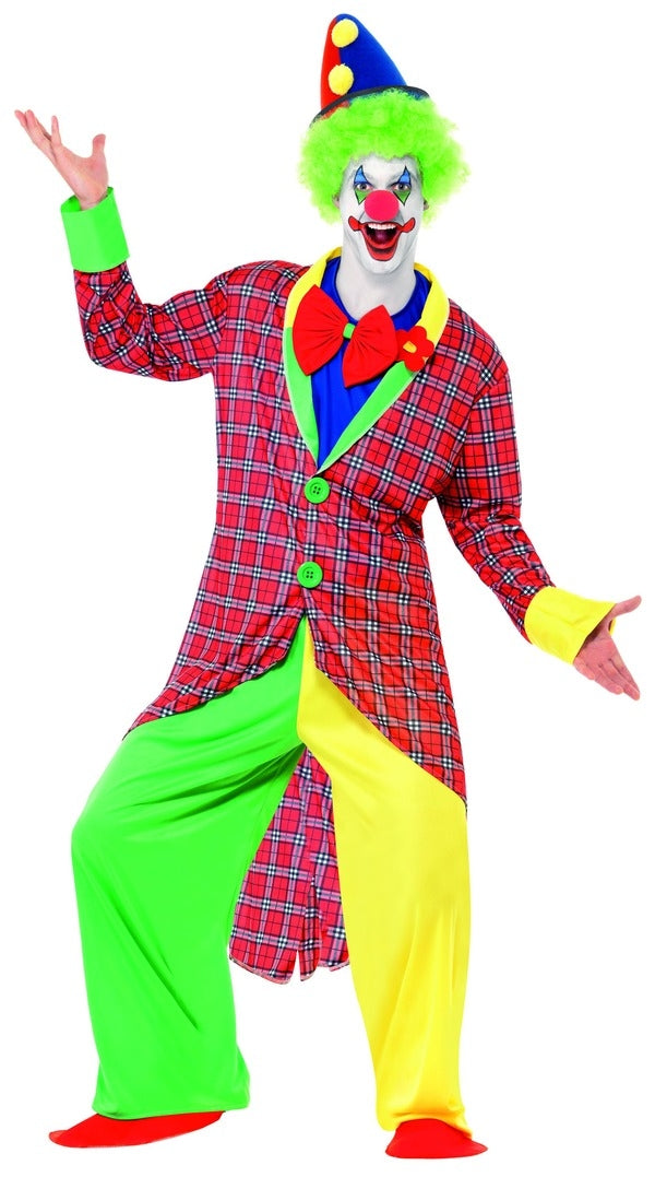 Mens La Circus Deluxe Clown Costume