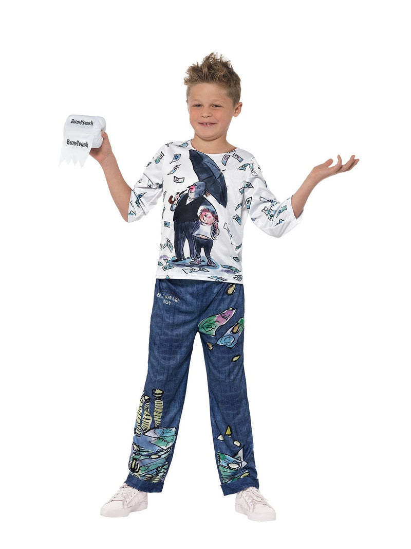 Kids David Walliams Billionaire Boy Costume