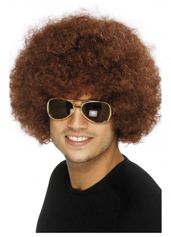 70s Funky Brown Wig