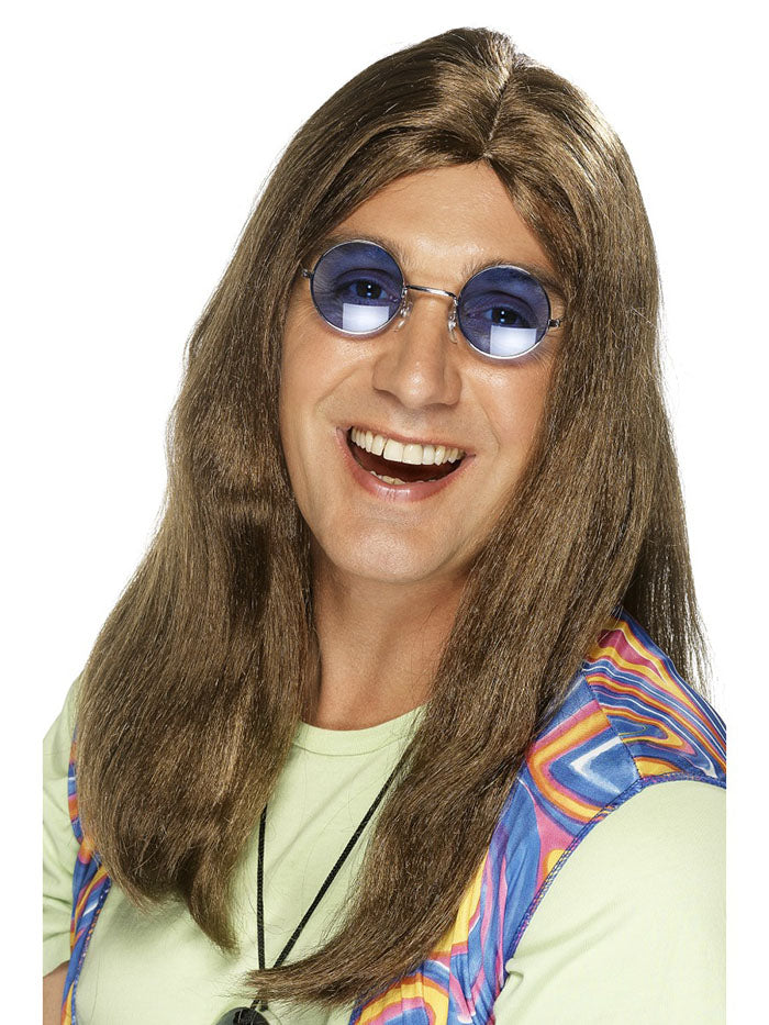 Mens Neil 60s Hippy Hippie Wig