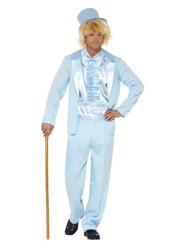 Blue 90s Stupid Tuxedo Costume