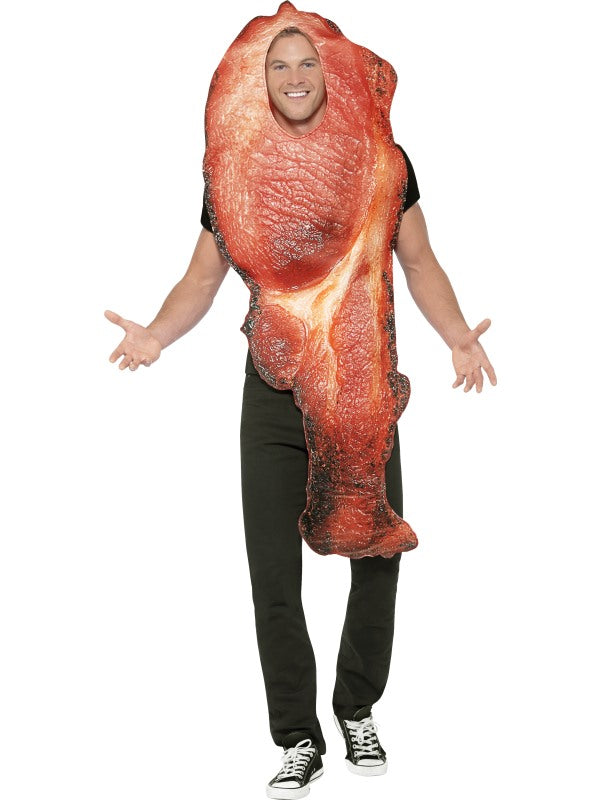 Bacon Novelty Food Couples Costume Comical Funny Party Outfit