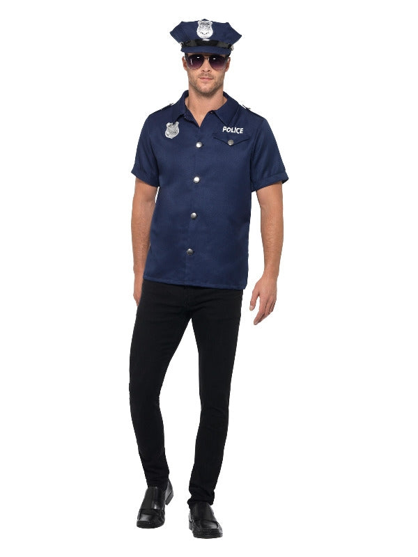 US Cop Costume Fancy Dress