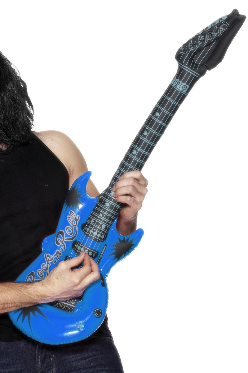 Adult 99cm Inflatable Rock Guitar Assorted 1970s Disco