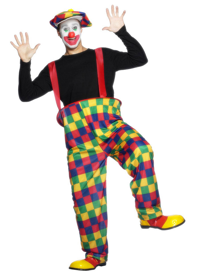Funny Clown Circus Costume