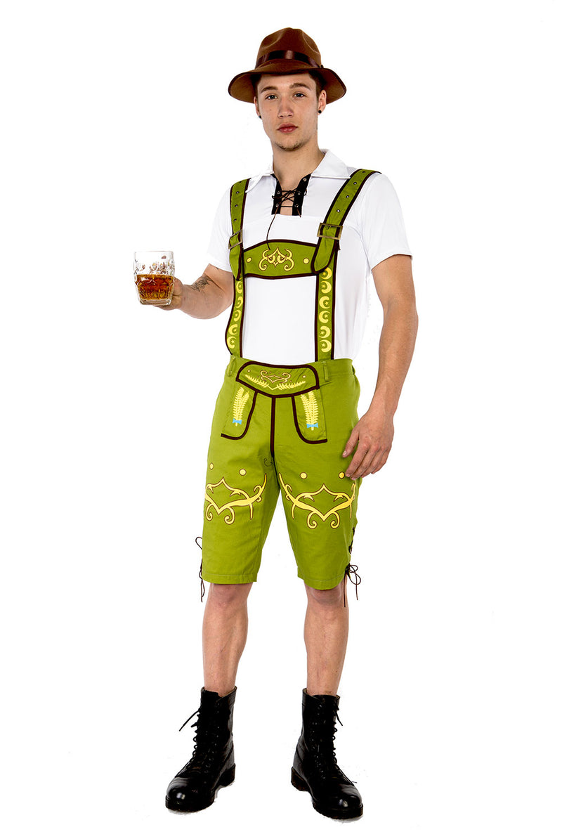 Mens Lederhosen Costume NO HAT
