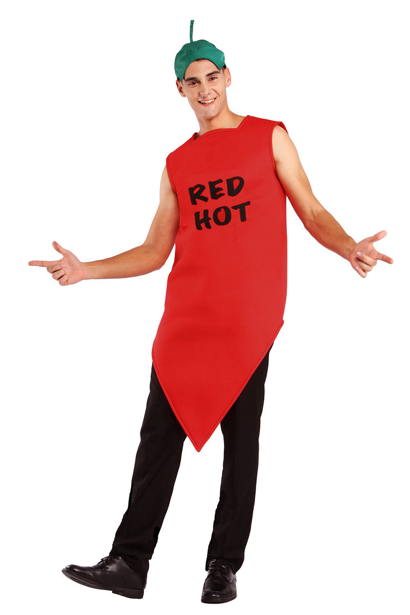 Mens Red Hot Chilli Pepper Costume