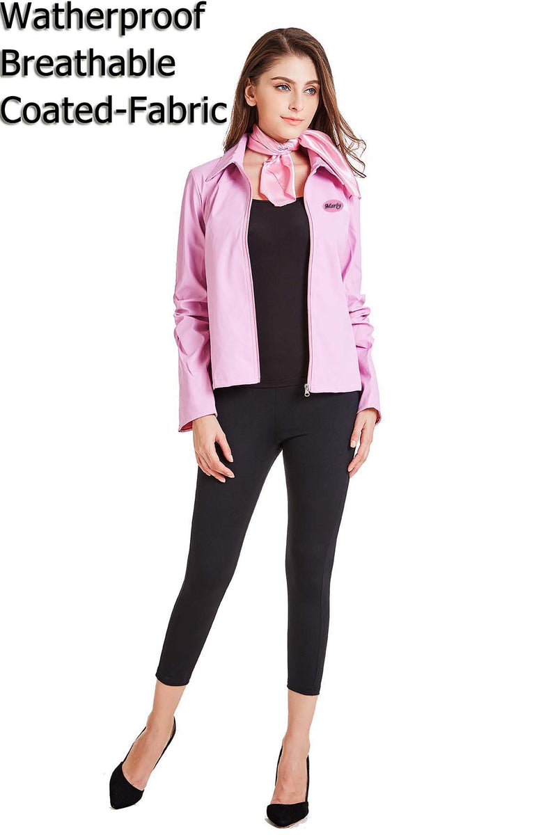 Jacket with Pink Ladies 50s 1950s costume Deluxe
