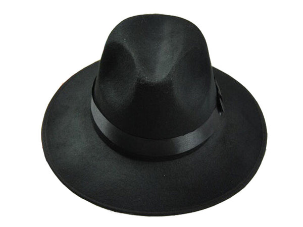 Black Oktoberfest Cowboy Gangster Hat