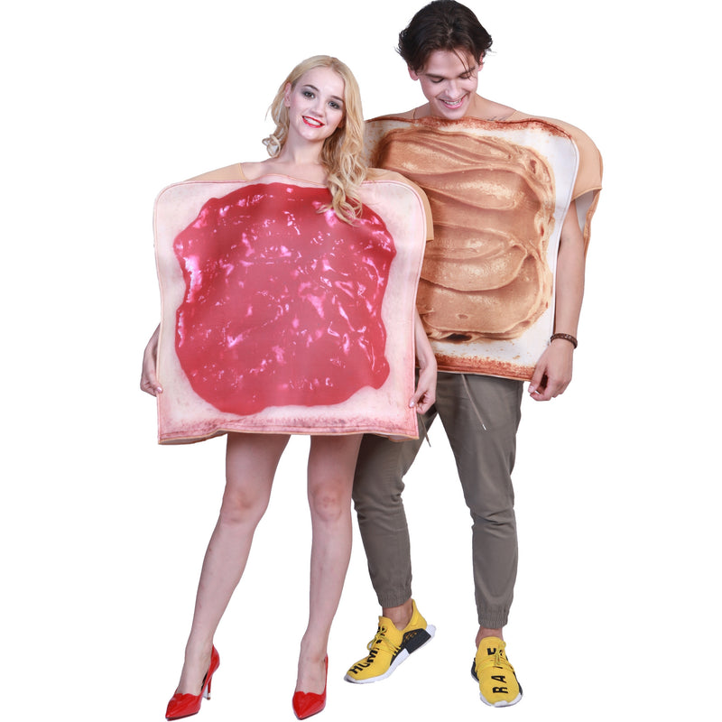 2pcs Couples Sandwich Costume