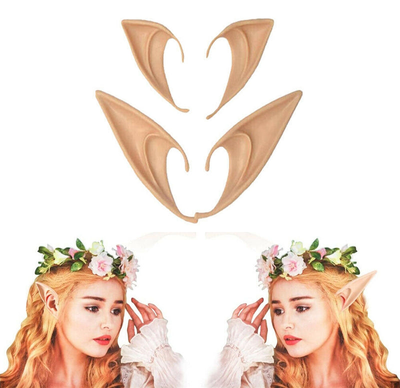 1 Pair Brown Elf Ears