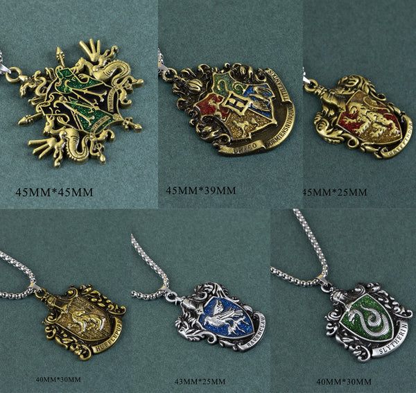 Harry Potter Hogwarts School Necklace